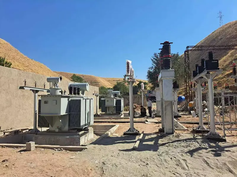 Projet de sous-station au Tadjikistan : installation d'appareillages MT et d'équipements HT Projet de sous-station au Tadjikistan : installation d'appareillages MT et d'équipements HT